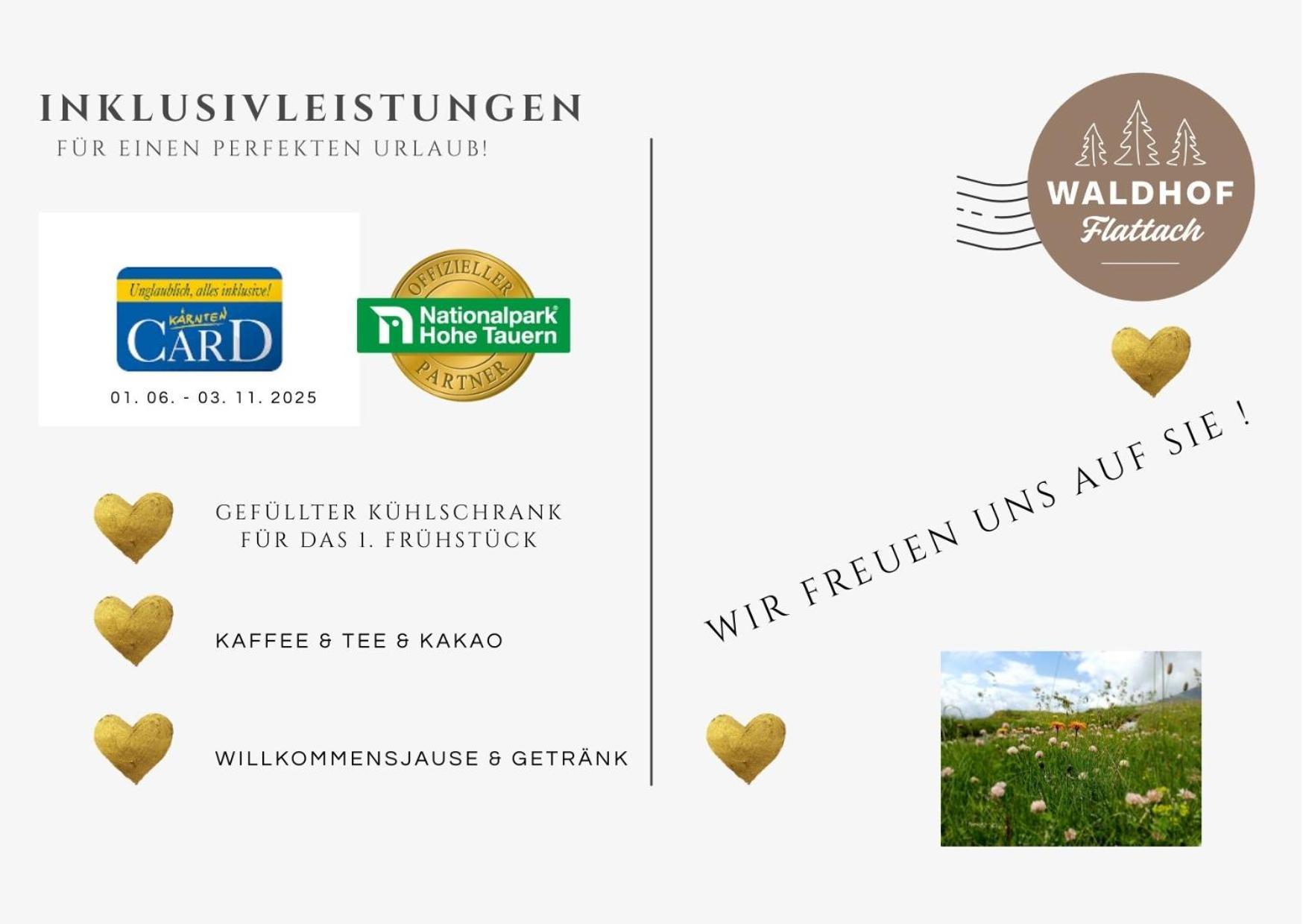 Appartement Waldhof Flattach Eksteriør billede